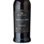 bottiglia di marsala fine doc di martinez