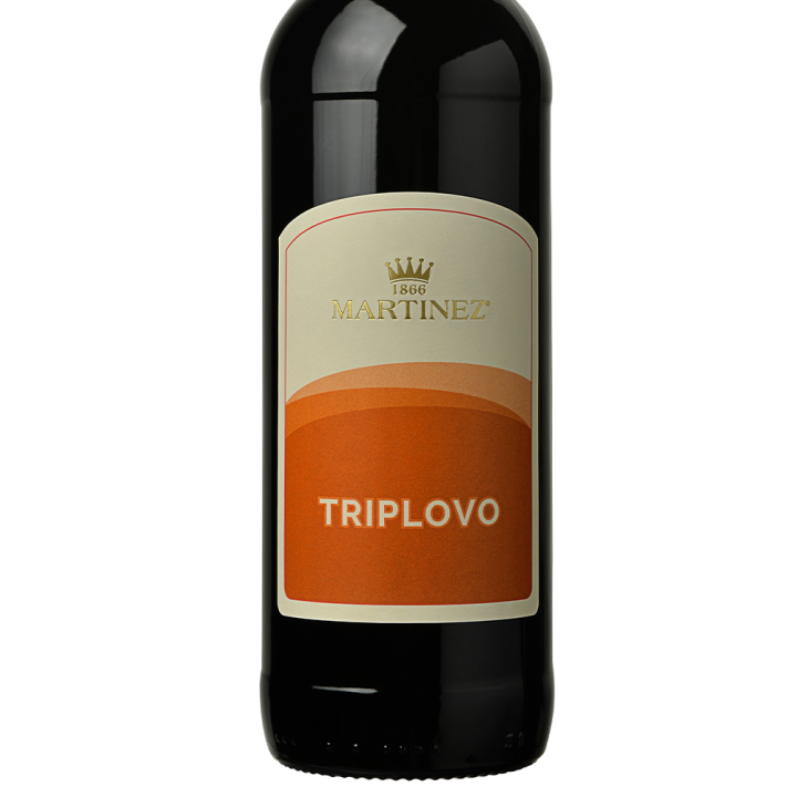 Triplovo Sicilian liqueur cream flavored with egg yolk - Martinez