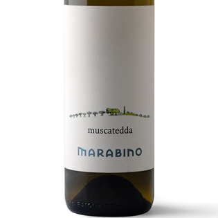 Etichetta del Muscatedda vino bianco secco moscato
