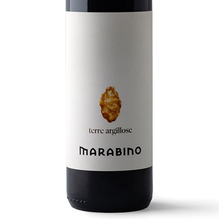 Clay lands Nero d'Avola wine from the Marabino winery