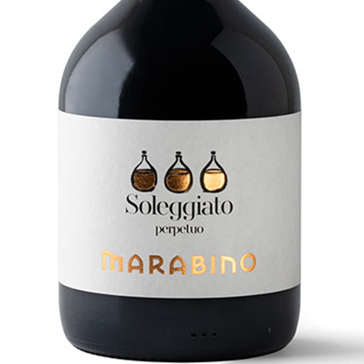 Sunny perpetual wine from white muscat grapes exposed to the sun - Cantine Marabino