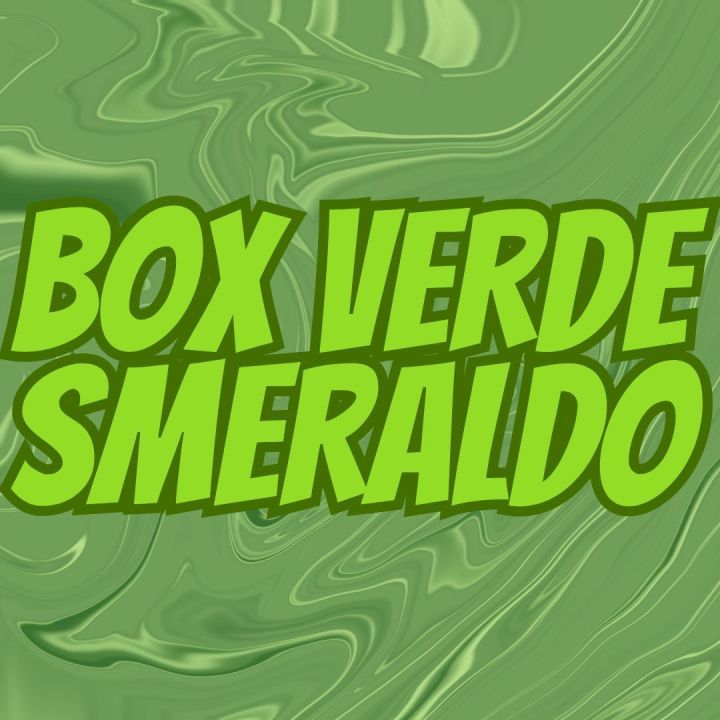 Emerald Green Gift Box with typical Sicilian pistachio products