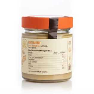 Organic Crunchy Roasted Peanut Cream - Damiano Organic