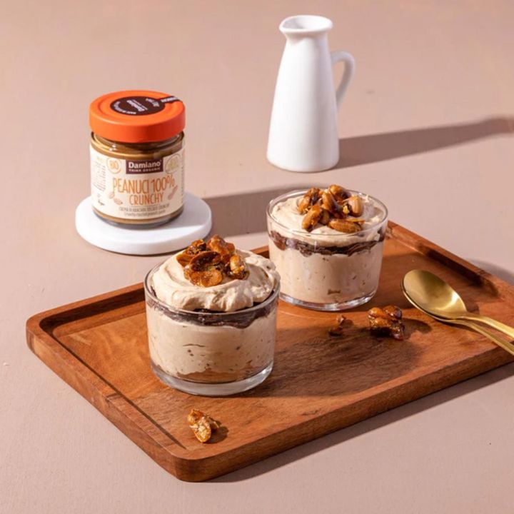 Organic Crunchy Roasted Peanut Cream - Damiano Organic