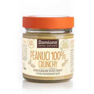 Crunchy Damiano Peanut Butter - with Peanut Granules 180 gr
