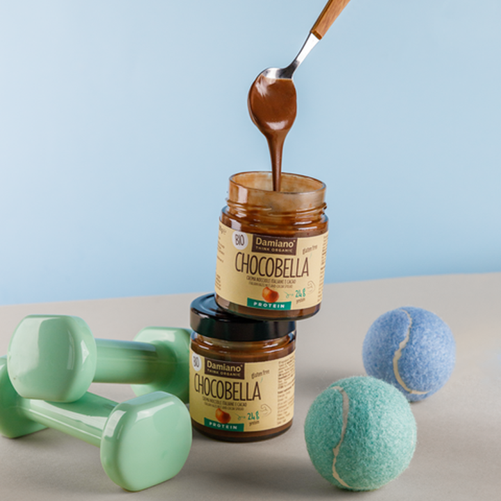 Chocobella Crema di nocciole e cacao Protein - Damiano Organic