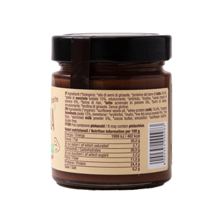 Chocobella Crema di nocciole e cacao Protein - Damiano Organic