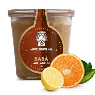 Citrus Babà in Jars - Angelo Inglima Pastry Shop