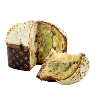 Panettone al Pistacchio Gocce di Sicilia da 750 grammi