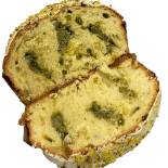 Artisan Pistachio panettone filled with Pistachio cream 1 kg