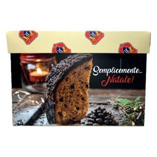 Artisanal panettone with Modica IGP chocolate - Antica Dolceria Rizza