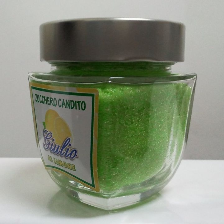 Zucchero candito al limone