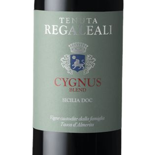 etichetta del vino rosso Cygnus 2019