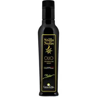 Olio Stilla Solis in bottiglia in vetro da 500 ml