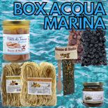 Box "Acqua", many typical Sicilian products inside an elegant gift box