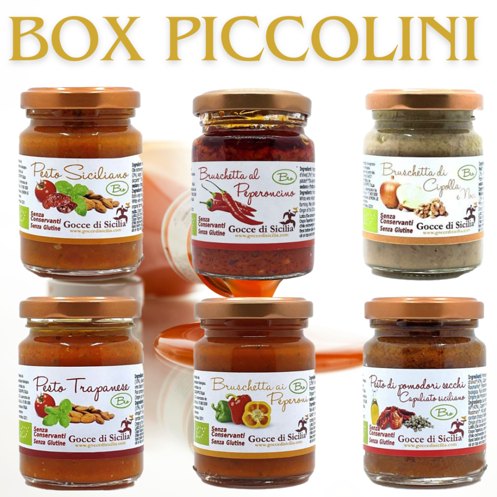 Box Piccolini - Pacco regalo assaggio prodotti Bio