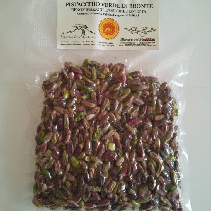 Pistacchio di Bronte DOP Certificato sgusciato 100 g