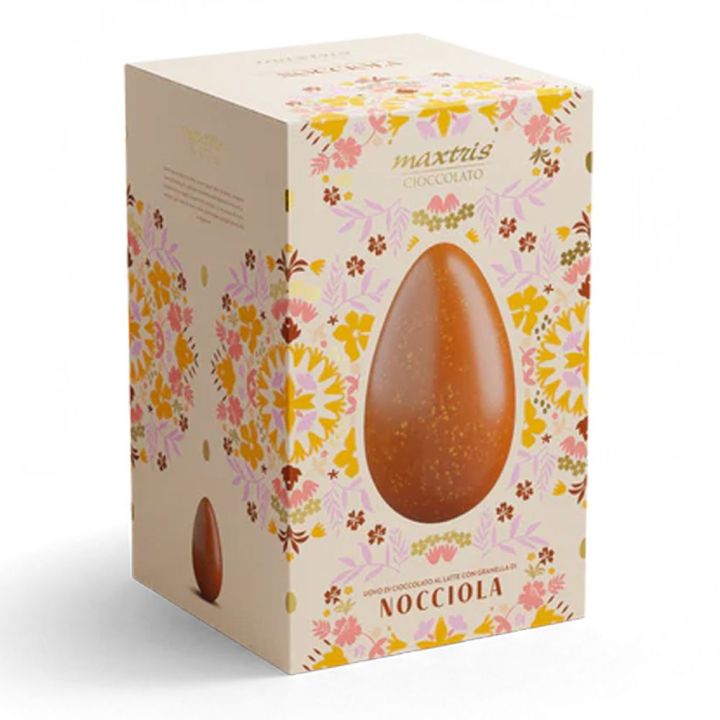Chocolate Easter Egg with Hazelnut Crumbs