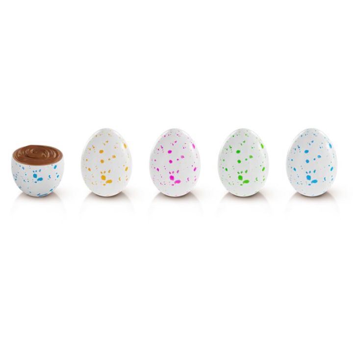A pack of Fantasy Eggs filled with Milk Chocolate and Hazelnuts
