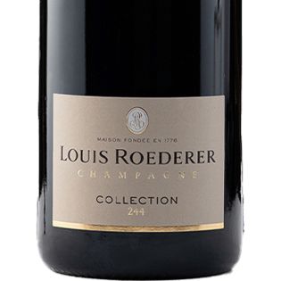 Etichetta dello Champagne Louis Roederer Collection 244