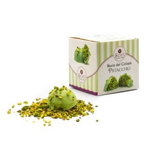 Baci del Ciclope artigianali con un cuore morbido di Pistacchio