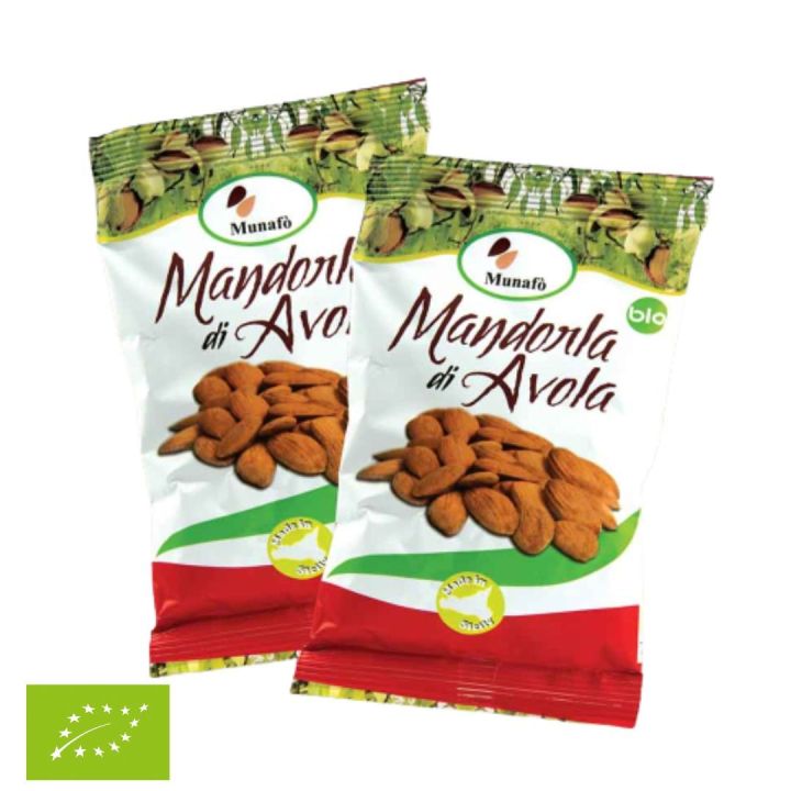 Organic Pizzuta Avola Almond - Pack of 150 g