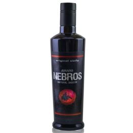 Amaro Nebros with Sicilian herbs infused according to ancient recipes
