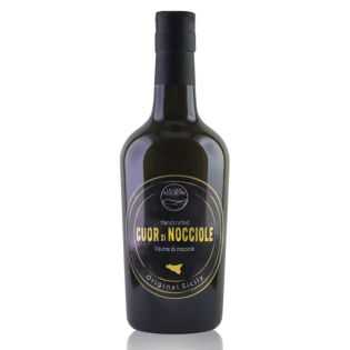Cuor di Nocciole a Sicilian liqueur that comes from Nebrodi hazelnuts