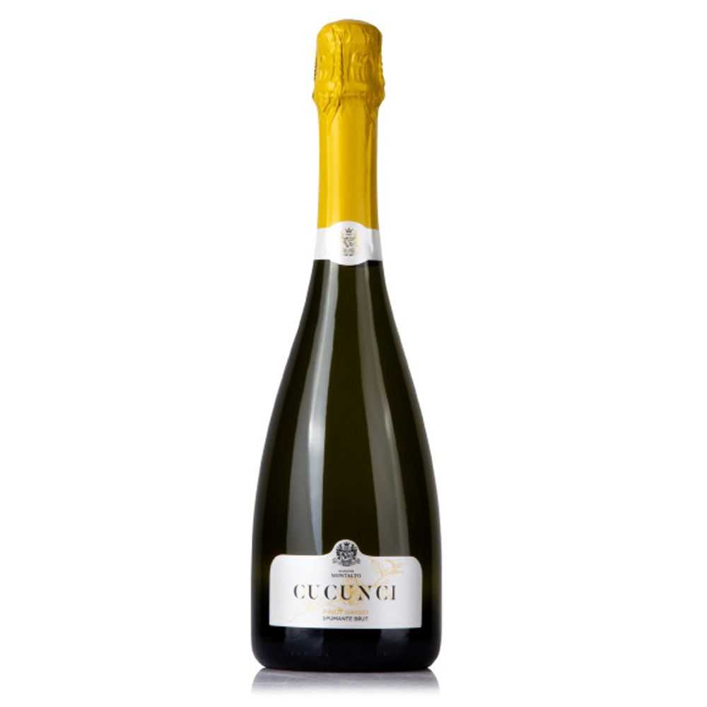 Brut Cucunci Pinot Grigio sparkling wine from the Barone Montalto winery