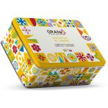 Tin decorated with Tumminello lemon biscuits