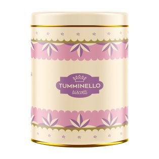 Latta elegante Primavera con Quadrucci al Cioccolato e alle Mandorle di Tumminello