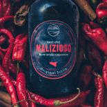 Malizioso is a Sicilian liqueur with spicy notes of cinnamon and chilli pepper