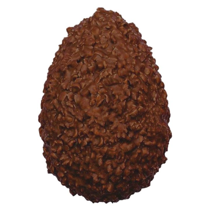 Homemade almond dark chocolate egg 400 grams with surprise