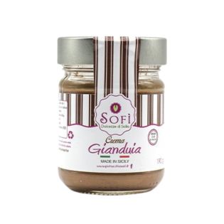 Gianduia spreadable cream with Sicilian hazelnuts - 190 gr