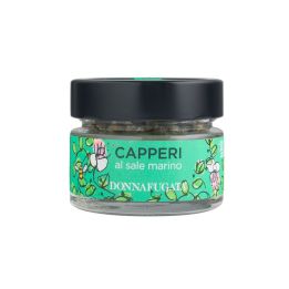 Capers with sea salt in a 100 gram jar - Donnafugata