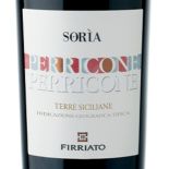 Soria Perricone Sicilian red wine from the Firriato winery