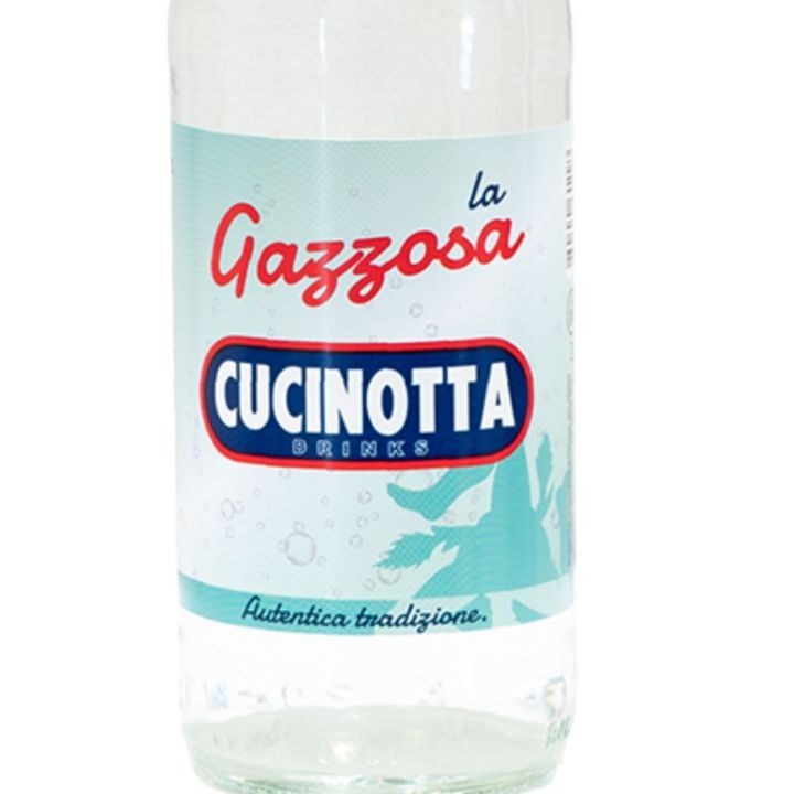 Gassosa Cucinotta, the typical Sicilian artisanal drink