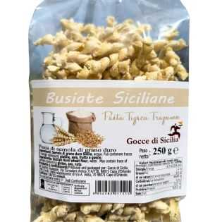 Busiate tipiche trapanesi in confezione da 250 grammi