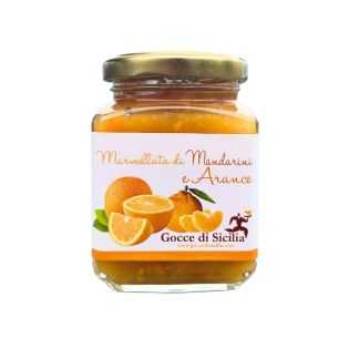 Orange and Mandarin Marmalade 240 gr - Gocce di Sicilia