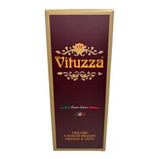 Vituzza with Mint and Orange - Brandy-based liqueur flavored