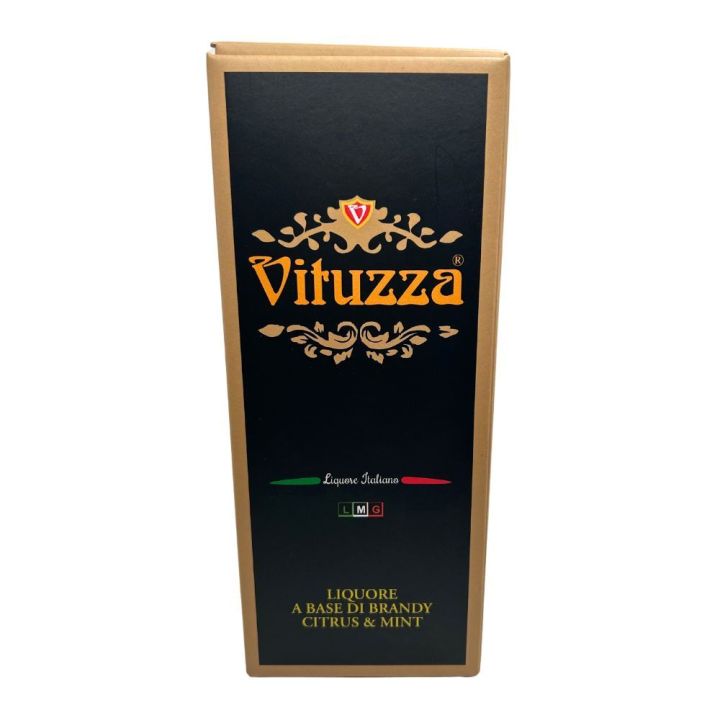 Vituzza Classico Astucciato - Liquore a base di Brandy aromatizzato al verdello e menta