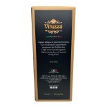 Vituzza with case- Brandy-based liqueur flavored with verdello and mint