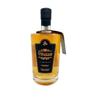 Classic Vituzza Lemon and Mint- Distillate of Brandy - 70 cl bottle