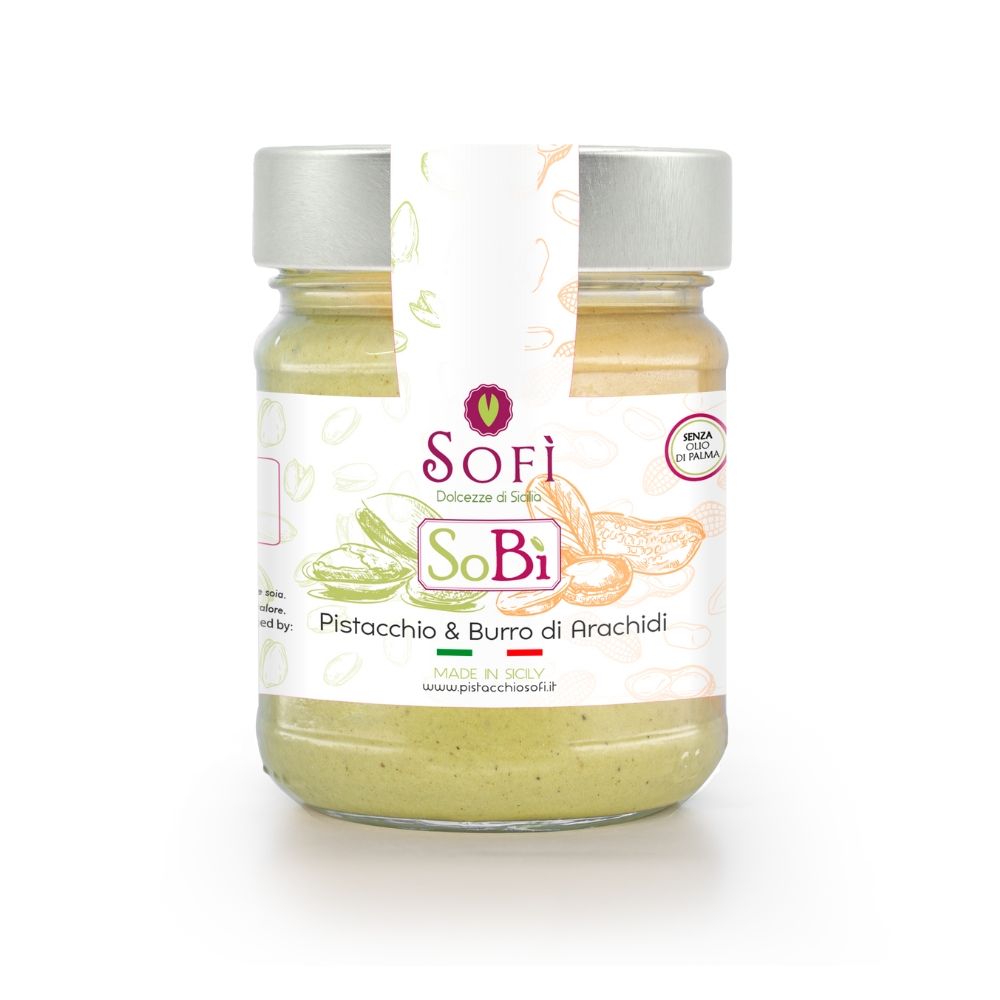 Crema spalmabile al Pistacchio e Burro d'Arachidi