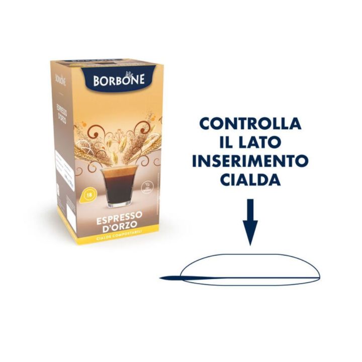 Bourbon Barley Espresso Pods - 18 Compostable Pods