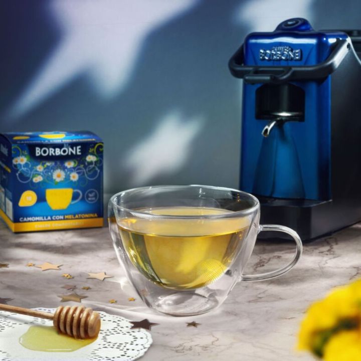 Cialde di Camomilla con Melatonina di Borbone - 18 Cialde Compostabili
