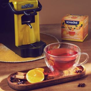 Tisana con Arancia e Cannella in Cialde - Borbone Cialde Compostabili