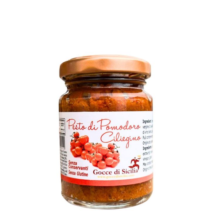 Sun dried Cherry tomato Pesto sauce for pasta