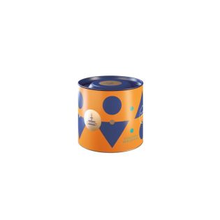 scatola arancione del panettone fiasconaro da 100 grammi