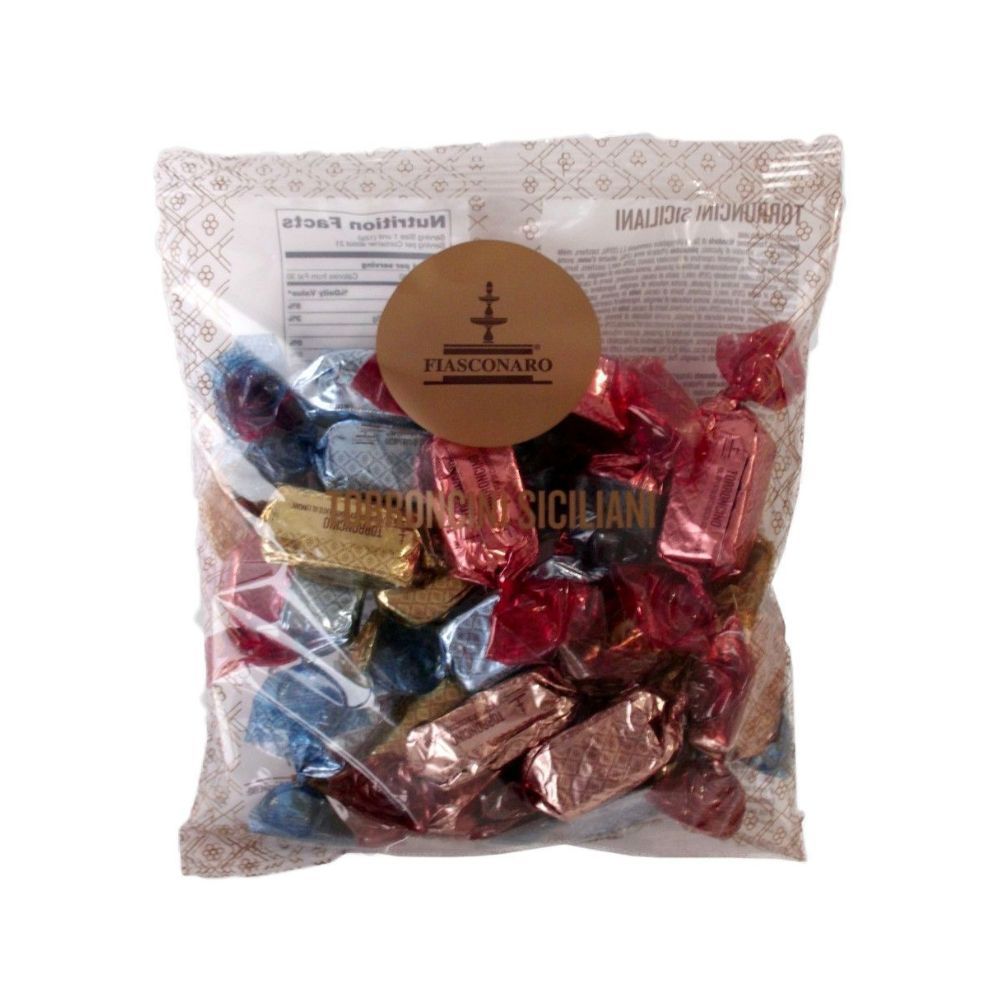 Sicilian nougat different flavors by Fiasconaro